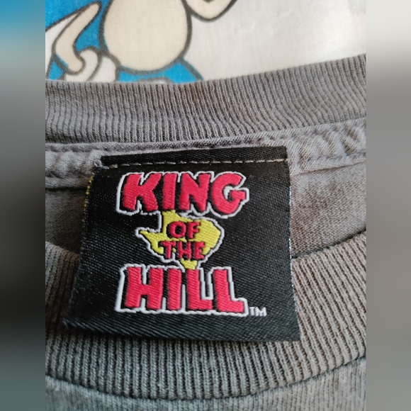 Vintage King of the Hill working on my six pack T-shirt size extra large - Picture 3 of 5